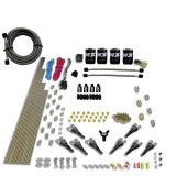 Nitrous Express 8 Cyl Shark Direct Port 4 Solenoids Nitrous Kit (200-600HP) w/o Bottle thumbnail 5