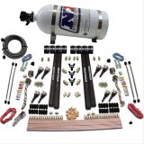 Nitrous Express SX2 Dual Stage 8 Solenoid /Gasoline Nitrous Kit (200-1200HP) w/10lb Bottle thumbnail 1