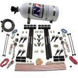 Nitrous Express SX2 Dual Stage 8 Solenoid /Gasoline Nitrous Kit (200-1200HP) w/10lb Bottle thumbnail 2