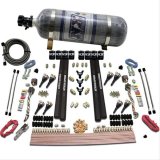 Nitrous Express SX2 Dual Stage 8 Solenoid /Gasoline Nitrous Kit (200-1200HP) w/Composite Bottle thumbnail 1