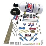 Nitrous Express Pro-Shk/Alc 4 Solenoids Nitrous Kit (250-650HP) w/10lb Bottle thumbnail 3