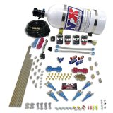 Nitrous Express Pro-Shk/Alc 4 Solenoids Nitrous Kit (250-650HP) w/Composite Bottle thumbnail 4