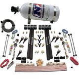 Nitrous Express 6 Cyl SX2 Dual Stage Nozzle Nitrous Kit w/10lb Bottle thumbnail 5
