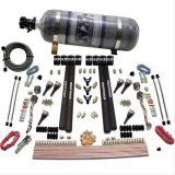 Nitrous Express 6 Cyl SX2 Dual Stage Nozzle Nitrous Kit w/12lb Bottle thumbnail 1