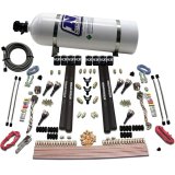 Nitrous Express 6 Cyl SX2 Dual Stage Nozzle Nitrous Kit w/15lb Bottle thumbnail 3