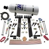 Nitrous Express 6 Cyl SX2 Dual Stage Nozzle Nitrous Kit w/15lb Bottle thumbnail 4