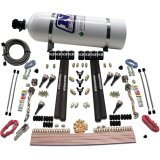 Nitrous Express 6 Cyl SX2 Dual Stage Nozzle Nitrous Kit w/15lb Bottle thumbnail 5