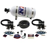 Nitrous Express Street Shark Gas 4 Solenoids Nitrous Kit (100-150-250HP) w/10lb Bottle thumbnail 5