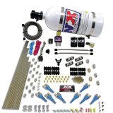 Nitrous Express Pro-Shk/Gas (200-600HP) 2 Fuel 1 Supershark Solenoid Nitrous Kit w/10lb Bottle thumbnail 3