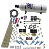 Nitrous Express Pro-Shk/Gas (200-600HP) 2 Fuel 1 Supershark Solenoid Nitrous Kit w/15lb Bottle thumbnail 2
