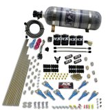 Nitrous Express 8 Cyl Shark Direct Port 4 Solenoids Nitrous Kit (200-600HP) w/Composite Bottle thumbnail 2
