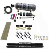 Nitrous Express Pro-Shk/Gas Nitrous Kit (200-600HP) w/Rails and Composite Bottle thumbnail 2