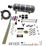 Nitrous Express 8 Cyl Dry Direct Port 2 Solenoids Nitrous Kit (200-600HP) w/Composite Bottle thumbnail 3