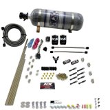 Nitrous Express 8 Cyl Dry Direct Port 2 Solenoids Nitrous Kit (200-600HP) w/Composite Bottle thumbnail 5