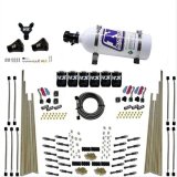 Nitrous Express 8 Cyl Dry Direct Port Three Stage 6 Solenoids Nitrous Kit (200-600HP) w/5lb Bottle thumbnail 1