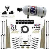 Nitrous Express 8 Cyl Dry Direct Port Three Stage 6 Solenoids Nitrous Kit (200-600HP) w/10lb Bottle thumbnail 5