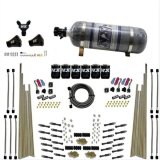 Nitrous Express 8 Cyl Dry Direct Port Three Stage 6 Solenoids Nitrous Kit (200-600HP) w/Comp Bottle thumbnail 1