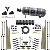 Nitrous Express 8 Cyl Dry Direct Port Three Stage 6 Solenoids Nitrous Kit (200-600HP) w/Comp Bottle thumbnail 3