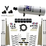 Nitrous Express 8 Cyl Dry Direct Port Three Stage 6 Solenoids Nitrous Kit (200-600HP) w/15lb Bottle thumbnail 5