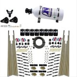Nitrous Express 8 Cyl Dry Direct Port Four Stage 8 Solenoids Nitrous Kit (200-600HP) w/5lb Bottle thumbnail 1