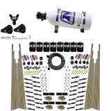 Nitrous Express 8 Cyl Dry Direct Port Four Stage 8 Solenoids Nitrous Kit (200-600HP) w/5lb Bottle thumbnail 3