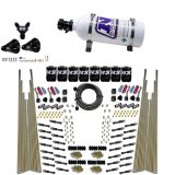 Nitrous Express 8 Cyl Dry Direct Port Four Stage 8 Solenoids Nitrous Kit (200-600HP) w/5lb Bottle thumbnail 4