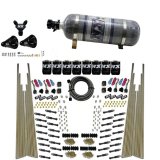 Nitrous Express 8 Cyl Dry Direct Port Four Stage 8 Solenoids Nitrous Kit (200-600HP) w/Comp Bottle thumbnail 2