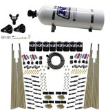 Nitrous Express 8 Cyl Dry Direct Port Four Stage 8 Solenoids Nitrous Kit (200-600HP) w/15lb Bottle thumbnail 2