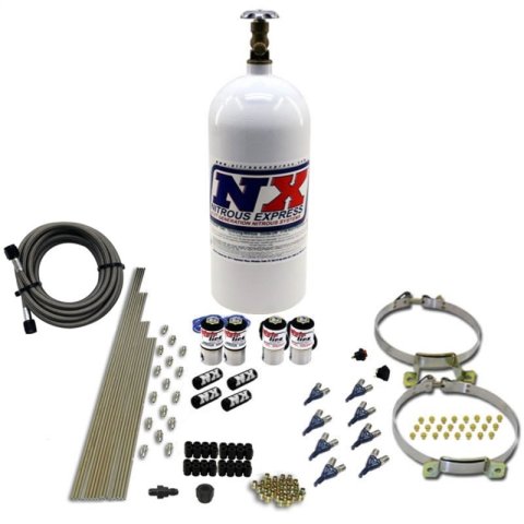 Nitrous Express Mainline Direct Port Low Press Nitrous Kit w/10lb Bottle thumbnail 6