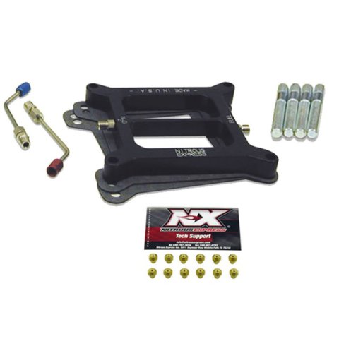 Nitrous Express 4150 Conventional Stage 6 Nitrous Plate Conversion (50-100-150-200-250-300) thumbnail 2