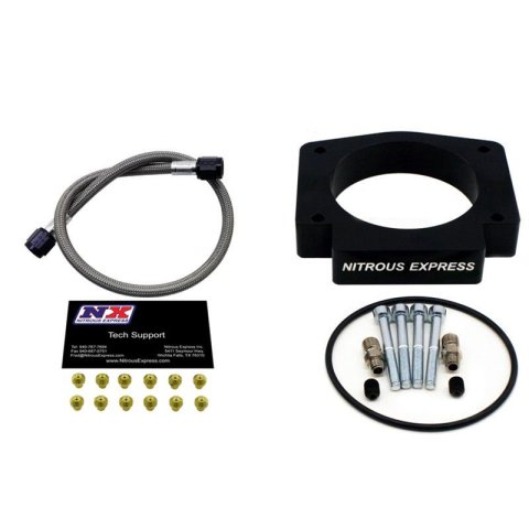 Nitrous Express EFI Nitrous Plate Conversion GM LS 90mm thumbnail 1