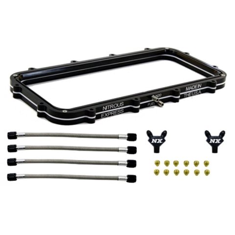 Nitrous Express Holley High Ram Plenum Nitrous Plate Conversion thumbnail 1