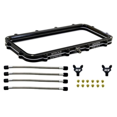Nitrous Express Holley High Ram Plenum Nitrous Plate Conversion thumbnail 2