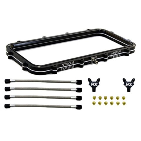 Nitrous Express Holley High Ram Plenum Nitrous Plate Conversion thumbnail 4