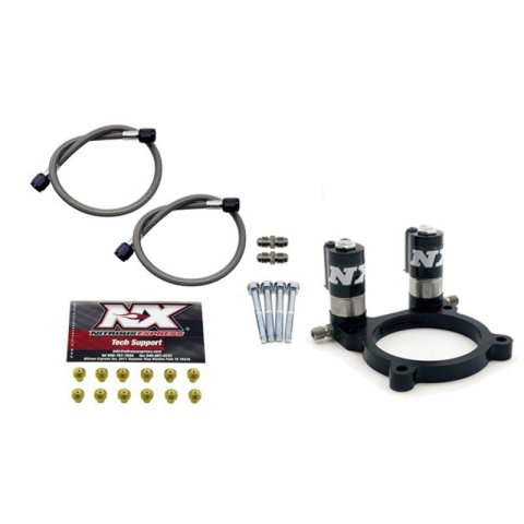 Nitrous Express 11-14 Ford Mustang 3.5L/3.7L Nitrous Plate Conversion (w/Integrated Solenoids) thumbnail 2