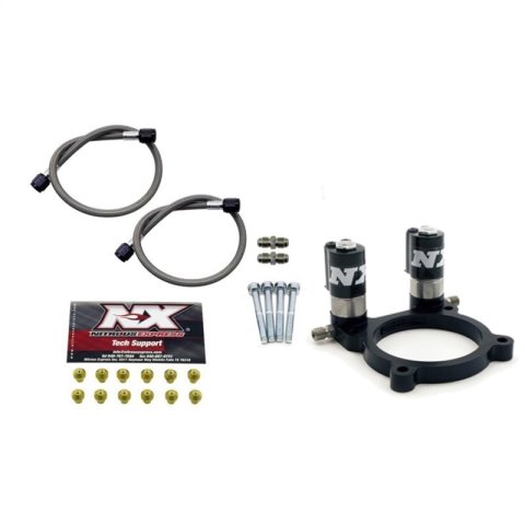 Nitrous Express 11-14 Ford Mustang 3.5L/3.7L Nitrous Plate Conversion (w/Integrated Solenoids) thumbnail 4