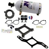 Nitrous Express 4150 Assassin Plate Stage 6 Nitrous Kit (50-300HP) w/10lb Bottle thumbnail 4