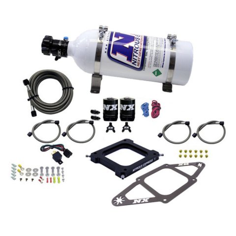 Nitrous Express 4500 Assassin Plate Pro Power Nitrous Kit (100-500HP) w/5lb Bottle thumbnail 3