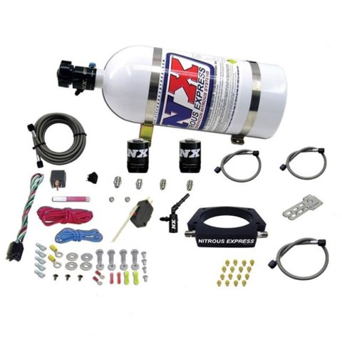 Nitrous Express LT2 C8 Nitrous Plate Kit (50-300HP) w/10lb Bottle thumbnail 3
