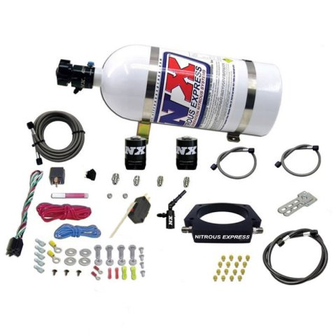 Nitrous Express LT2 C8 Nitrous Plate Kit (50-300HP) w/10lb Bottle thumbnail 4