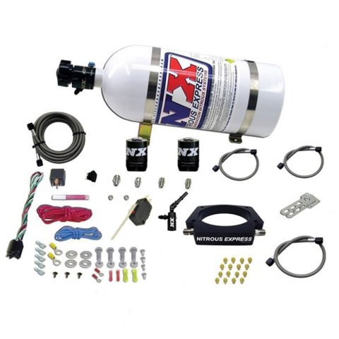 Nitrous Express LT2 C8 Nitrous Plate Kit (50-300HP) w/10lb Bottle thumbnail 5
