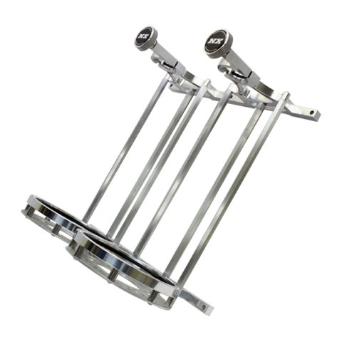 Nitrous Express Stand up Dual Billet Bottle Bracket for 10lb Bottle (Flat Mount) thumbnail 3
