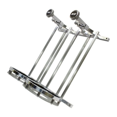 Nitrous Express Stand up Dual Billet Bottle Bracket for 10lb Bottle (Flat Mount) thumbnail 5