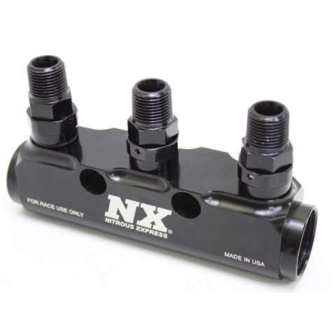 Nitrous Express Fuel Log 3 Port w/ Fittings thumbnail 2