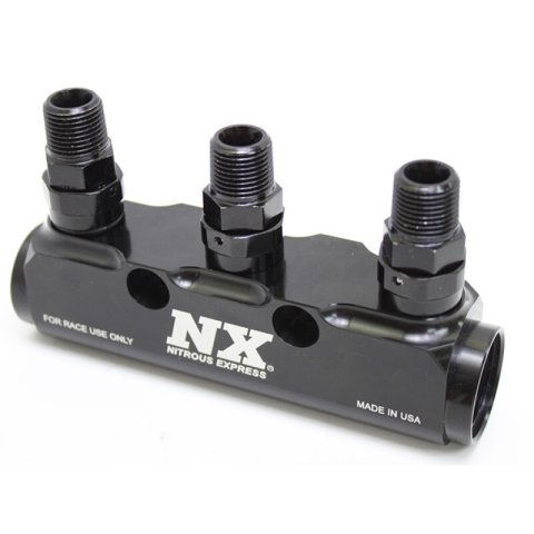 Nitrous Express Fuel Log 3 Port w/ Fittings thumbnail 3