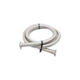 Nitrous Express 8AN Braided Stainless PTFE Hose - 5ft thumbnail 1