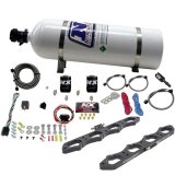 Nitrous Express Ford Coyote 5.0L V8 Nitrous Wet Port Plate Kit w/15lb Bottle thumbnail 2