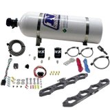 Nitrous Express Ford Coyote 5.0L V8 Nitrous Wet Port Plate Kit w/15lb Bottle thumbnail 4