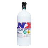Nitrous Express 10lb Bottle w/Lightning 500 Valve -6 Bottle Nipple (6.89 DIA. X 20.19 TALL) thumbnail 2
