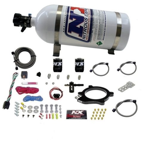 Nitrous Express Chevrolet Corvette/Camaro LT4 Supercharged 6.2L Nitrous Plate System w/10lb Bottle thumbnail 3